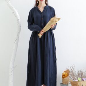 Long Thicker Cotton Dress