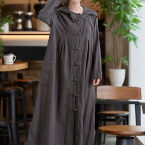 Long Sleeves Outwear Dress